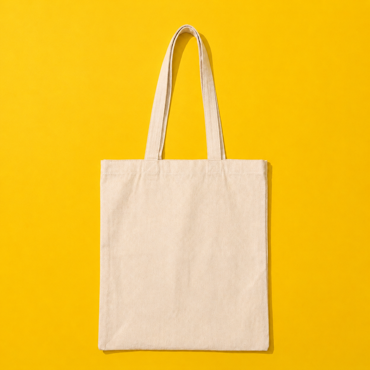 Lotus Tote Bag – Printed and Hand-Painted Art Tote