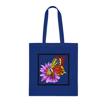 Butterfly Cotton Tote Bag – Art Print