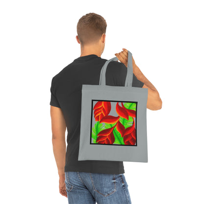 Tropical Leaves Cotton Tote Bag – Art Print