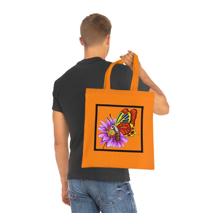Butterfly Cotton Tote Bag – Art Print