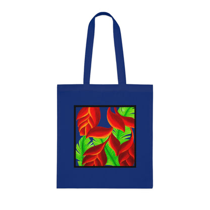 Tropical Leaves Cotton Tote Bag – Art Print
