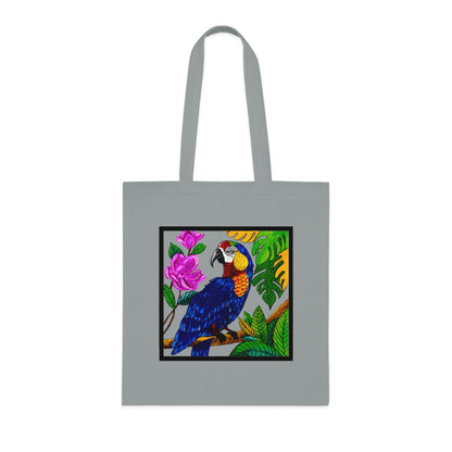 Macaw Cotton Tote Bag – Art Print