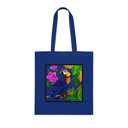 Macaw Cotton Tote Bag – Art Print