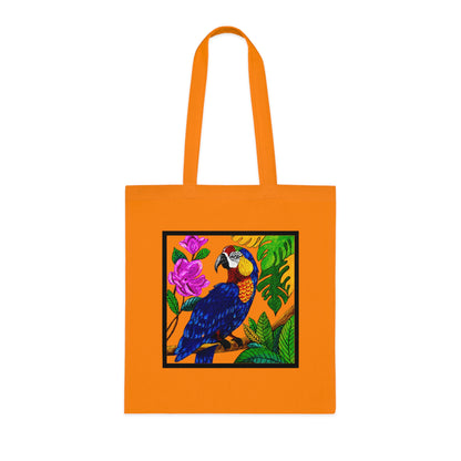 Macaw Cotton Tote Bag – Art Print