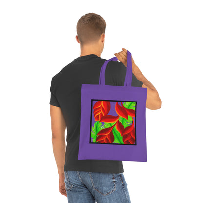 Tropical Leaves Cotton Tote Bag – Art Print