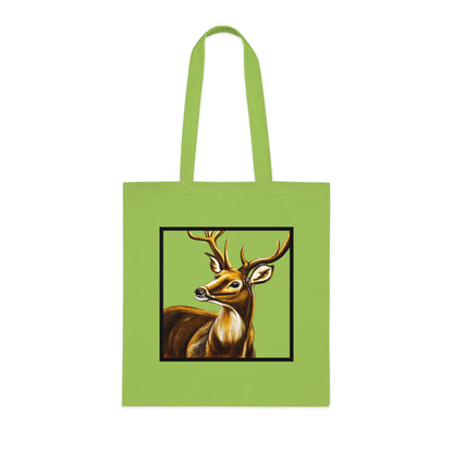 Stag Cotton Tote Bag – Art Print