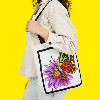 Butterfly Canvas Tote Bag – Premium Art Print