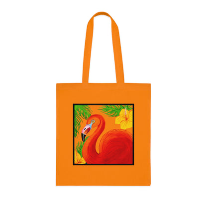 Flamingo Cotton Tote Bag – Art Print