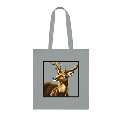 Stag Cotton Tote Bag – Art Print