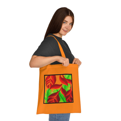 Tropical Leaves Cotton Tote Bag – Art Print
