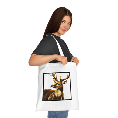 Stag Cotton Tote Bag – Art Print