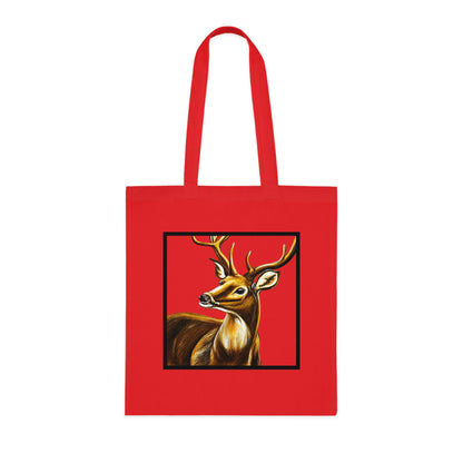 Stag Cotton Tote Bag – Art Print